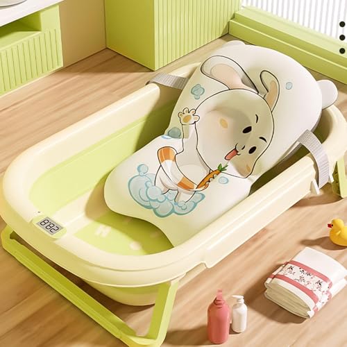 Baignoire portable pliable isolante à double couche pour nourrisson - 3
