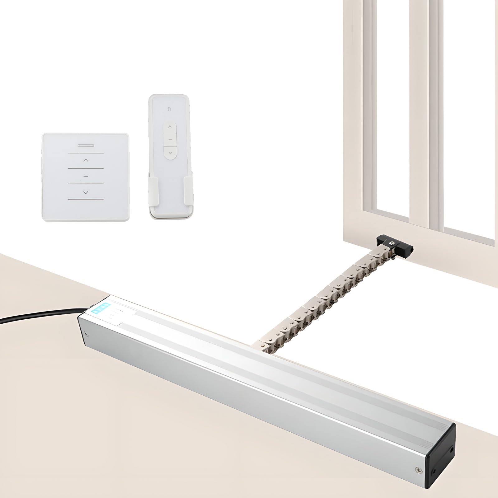 Skylights, Automatic Chain Window Opener Actuator for Casement Windows, Skylights & Roof Vents with 300-800mm Stroke