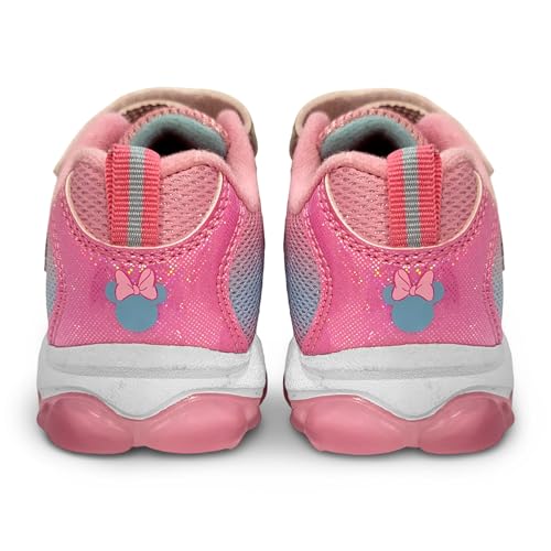 Disney Minnie Mouse Girl's Lighted Athletic Sneaker (Toddler/Little Kid)4