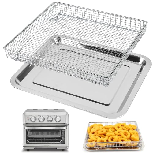 Stainless Steel Basket and Tray Set