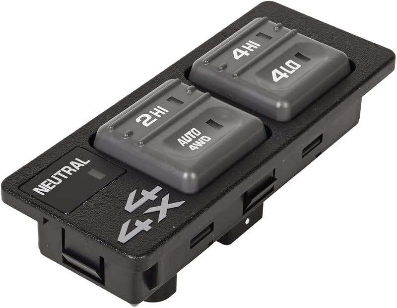 Interruptor seletor 4WD 4x4 RICH AUTO para Chevy GMC K1500 K2500 – 1 unidade