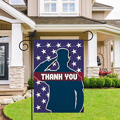 Thank-You-Burlap-Garden-Flag-Double-Sided-Vertical-Patriotic-Yard-Lawn-Outdoor-Decorative-for-Memorial-Day-Fourth-of-July-Veterans-Day-125×185-Inch Thank You Burlap Garden Flag Double Sided Vertical Patriotic Yard Lawn Outdoor Decorative for Memorial Day Fourth of July Veterans Day 125×185 Inch
