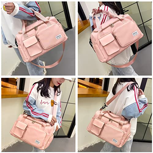 Beulptn DUFFLE BAG Carry On Weekender Bag With Shoe Compartment & Wet Pocket, Gym Tote Bag For Travel thumb #1