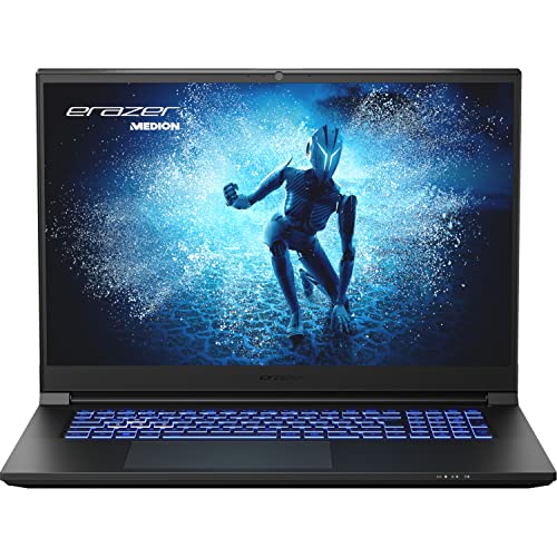 MEDION ERAZER Defender P40 43,9 cm (17,3" Zoll 100% sRGB 240Hz) QHD Gaming Laptop (Intel Core i7-13700HX, 16GB DDR5 RAM, 1TB SSD, GeForce RTX 4060 8GB GDDR6, Win 11 Home)