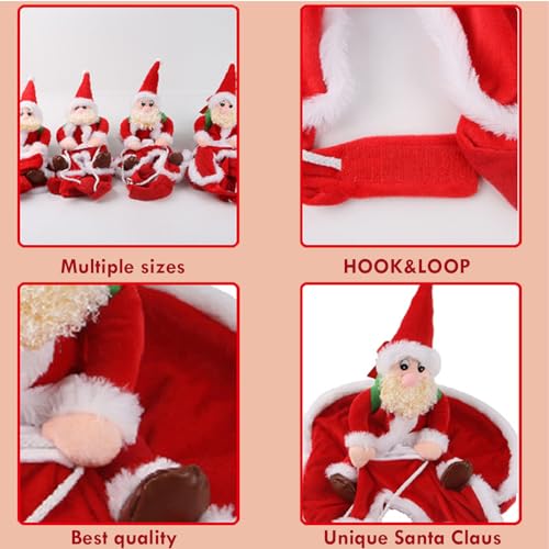 Disfraz Santa Claus para Perro Talla L miniatura 4