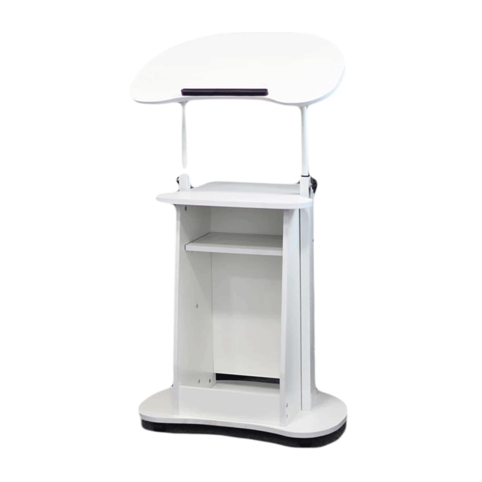 ASerZenith Lift End Table Height Adjustable 85-115 Cm Bedside Table Laptop Table Creative Coffee Table Portable Computer Desk Tabletop Spacious,D