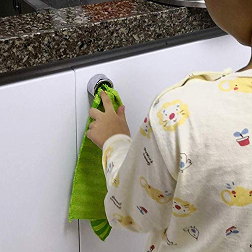 Xinlie Türhandtuchhalter Küche Geschirrtuchhalter Premium Handtuchhalter Selbstklebend Handtuchhaken Handtuchhalter… - Image 6