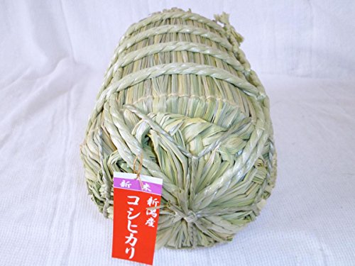 令和1年産新米 新潟白根のコシヒカリ1kg入り米俵 のし紙対応