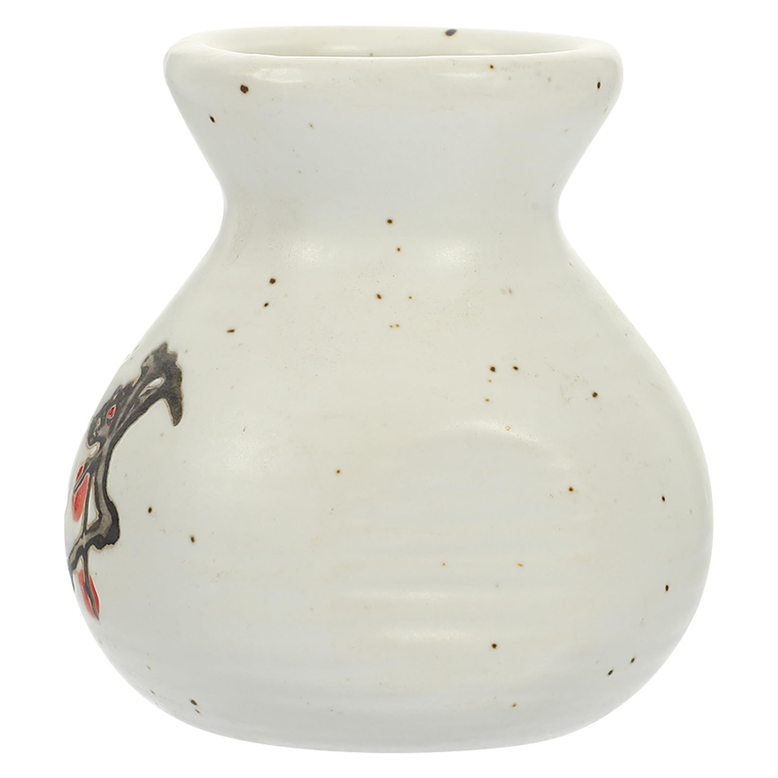 NOLITOY Ceramic Toothpick Jar Plum Blossom Design Decorative Toothpick Holder Portable Skewers Case for Dining Table Kitchen Accessories