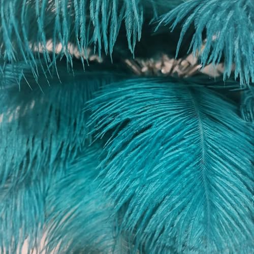 Lámpara de pie de plumas dorada elegante para decoración 4
