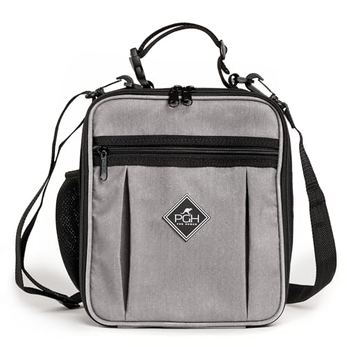 Bolsa Lancheira Térmica Impermeável, PGH, Modelo CLICK - 6 ou 10 Litros (Cinza, 10 Litros)