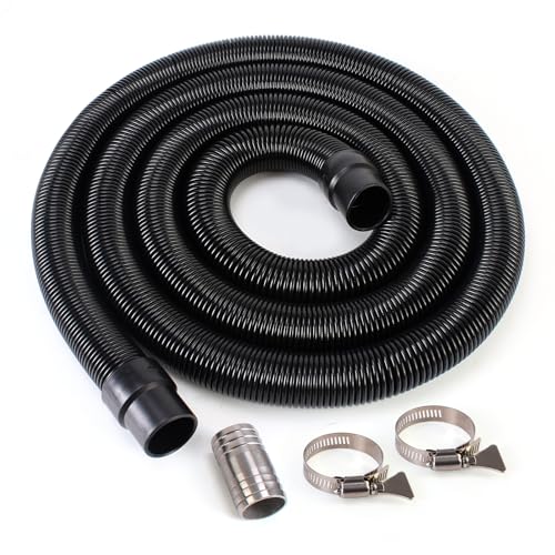 Extended 28-FT 97521rv sewer hose kit - Perfect Match for Thetford Sani-Con Turbo 400S/500S/600S/700 Drain Hoses 1-1/2inch