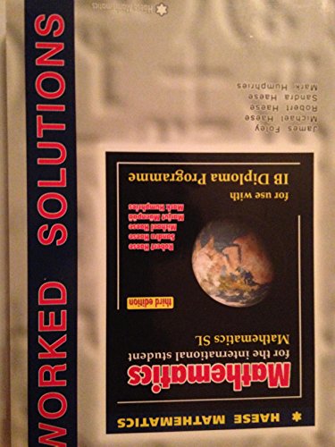 Mathematics SL 3rd Edition WORKED SOLUTIONS view 2