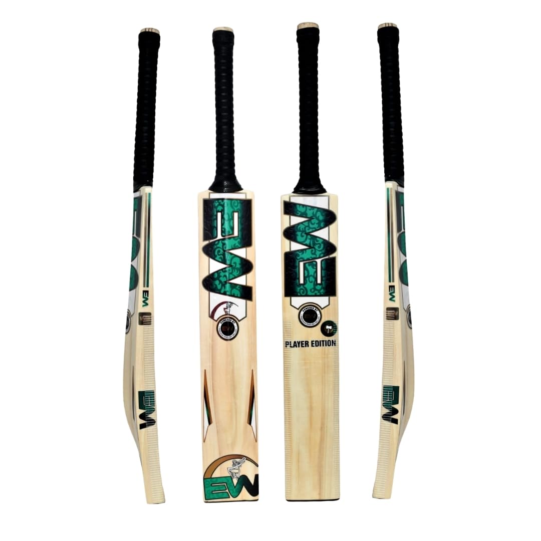 EW Player Edition Siberian Willow Leather Cricket Bat – Green Edition-image-45