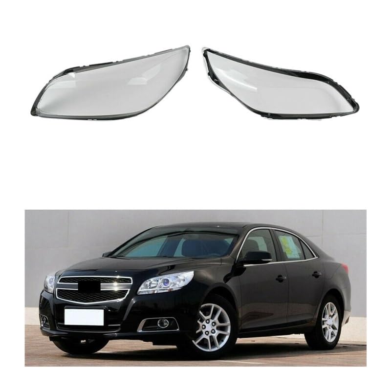 Phare voiture abat-jour en verre pour Chevy Malibu 2012-2014 coque