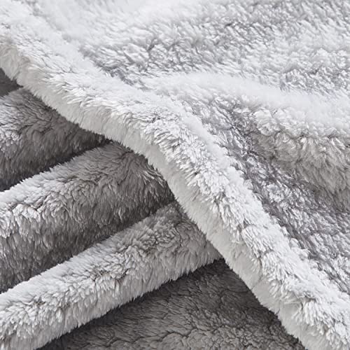 Thesis Fleece Throw Blanket For Couch Silver Throw Blanket – Waffle Weave Textured Microfiber Cozy Soft Throw Blanket, 50X60 Inches #TOP3