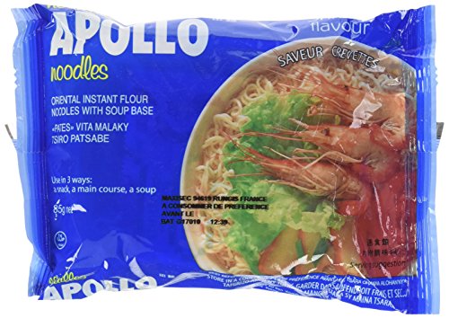  Apollo Nouille Crevette 85 g - Lot de 10