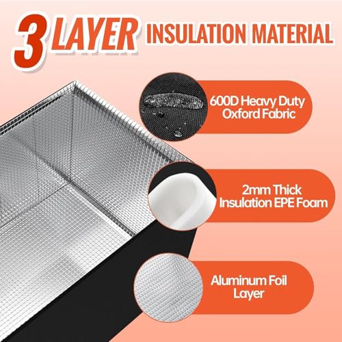 Housse de protection pour climatiseurs extérieure imperméable hiver balcon - 7