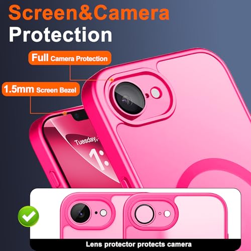 Image of Magnetic for iPhone 17e Case & iPhone 16e Case, Hot Pink