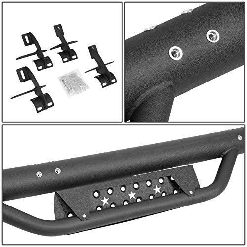 Estribos 3 pulgadas DNA Motoring para Jeep Wrangler 07-17 miniatura 4
