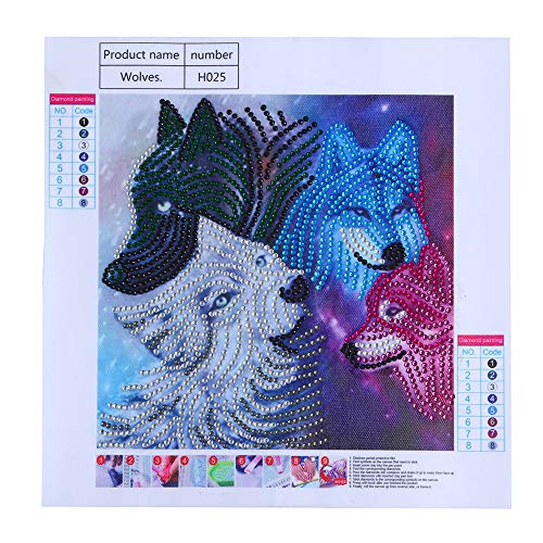 Leeofty DIY 5D Pintura Diamante Kits DIY Broca Pintura Diamante Needlework Pintura De Cristal Strass