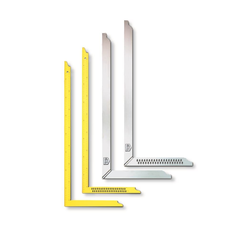 BMI 950080002 Peen quadrato 80 x 32 cm con marcatura foro, giallo