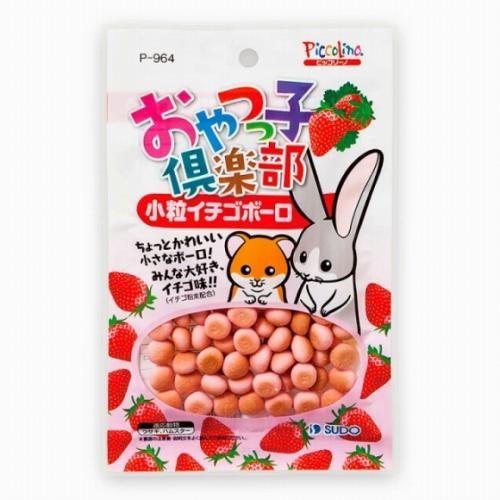 SUDO(スドー) ピッコリーノ おやつっ子倶楽部小粒イチゴボーロ 34g P-964のサムネイル