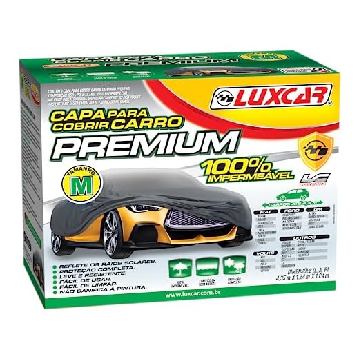 Capa Para Cobrir Carro Premium - M Luxcar Médio