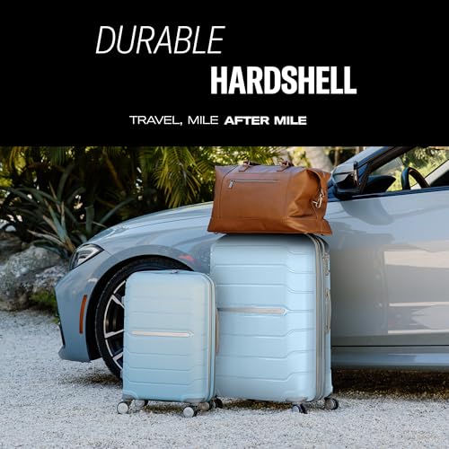 Image of Samsonite Freeform Hardside Expandable with Double Spinner Wheels, Navy, 2-Piece Set (Carry-on /Large), Freeform Hardside Expandable With Double Spinner Wheels