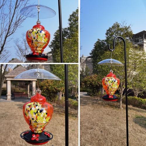 8\" Mini Rain Cover for Bird Feeder/House - Clear Small Protective Dome Guard Against Rain/Snow/Sun - Dia. 20CM