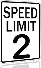 Speed Limit 2 Sign Two Fast Birthday Decor 2 Fast Birthday Decorations Funny Vintage Metal Signs 8x12 Inch