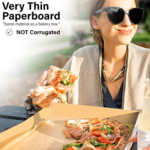 Boîte à pizza 10 pouces à verrouillage d'angle anti-déformation en carton couché