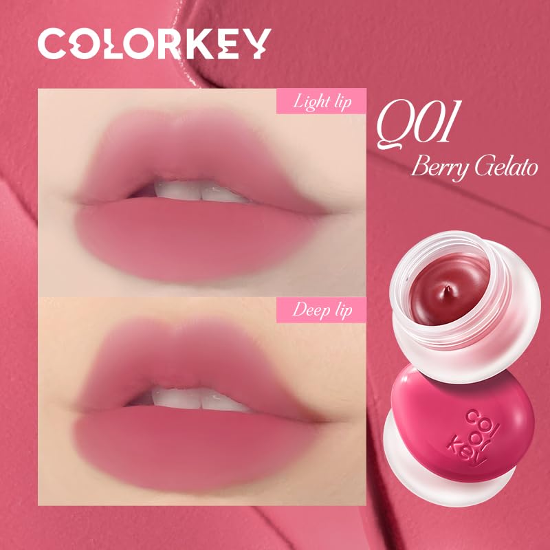 Amazon | COLORKEY 弾む多目的泥、リップティント、チーク、べたつか