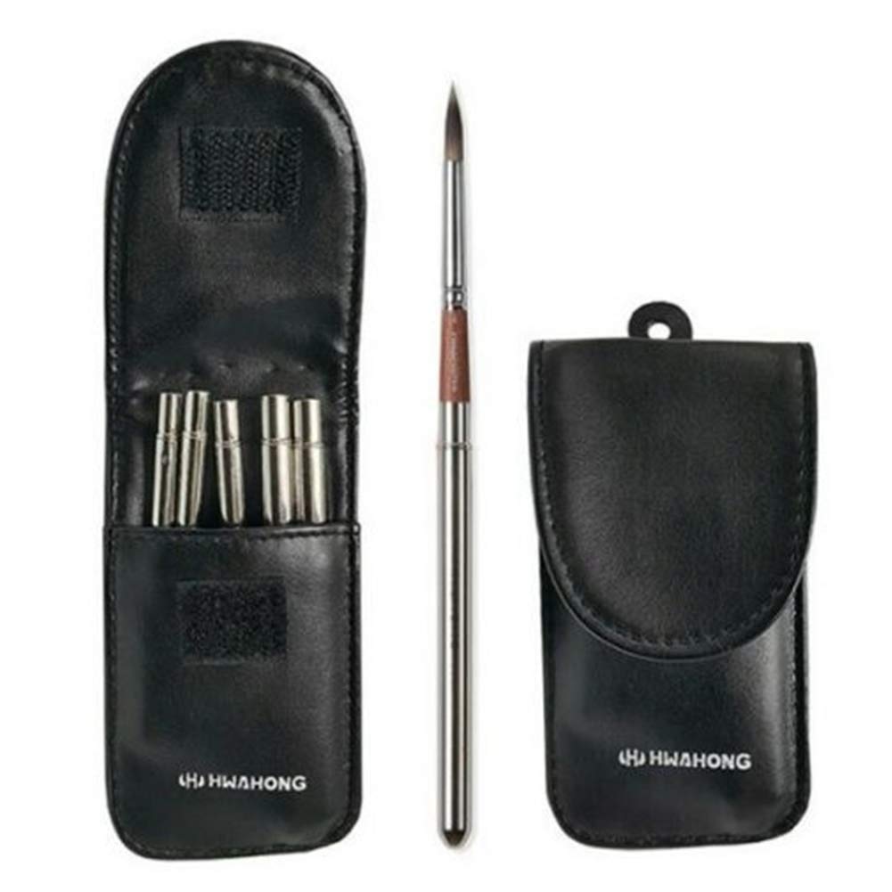 HWAHONG Artist Detail Paint Round Brushes Pointed 356 1Set (5ea Brush)