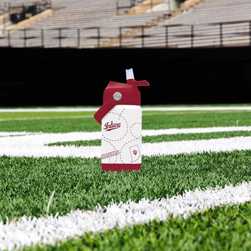 Image of Logo Brands NCAA Mascot Stainless-Steel Kids Bottle -Soft Silicone Mouthpiece, Easy To Carry, Kid-Friendly Design- Great For School & On-The-Go