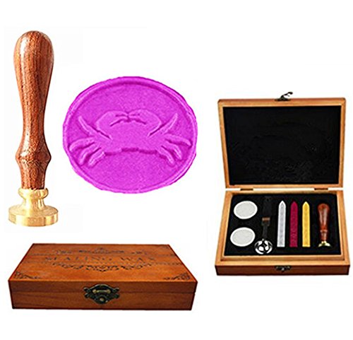 Tampon crabe pour mariage : lot de tampons décoratifs en papier