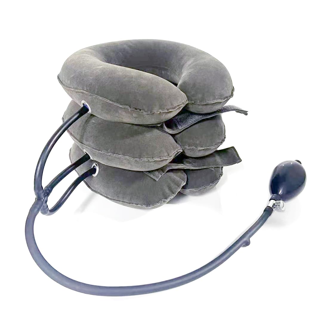 Neck Stretcher, Inflatable Neck Brace Traction Device -Adjustable to 7.4