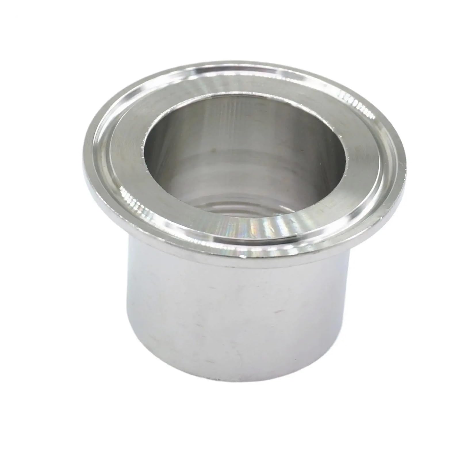 AARTERZZA 1-1/4" BSPT Female x 2" Tri Clamp 304 Stainless Steel Ferrule Clamp Pipe Fitting Connector Pipe Fitting