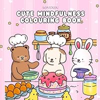 Lovendu Cute Mindfulness Colouring Book B0F5Q3XW5H Book Cover
