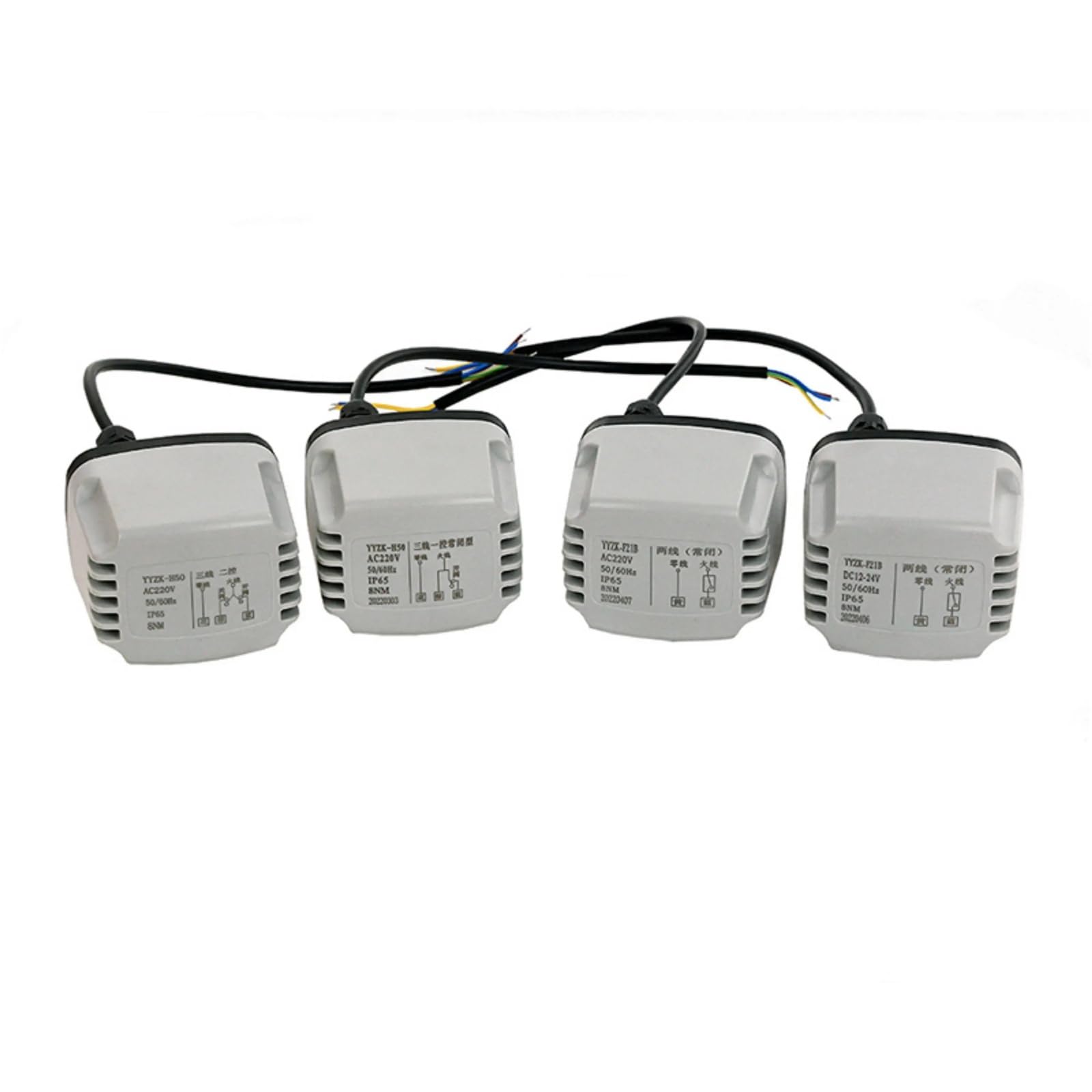 CR02 CR03 CR04 Motorisiertes Kugelventil Messing Elektrischer Antrieb 1St(DC12V,CR03)