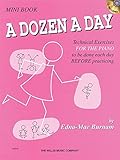  A Dozen a Day Mini Book - Book/CD Pack (Dozen a Day Songbooks) by Edna Mae Burnam (2005-08-01)