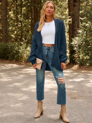 Image of LILLUSORY Oversized Cardigan Sweaters for Women 2026 Fall Fashion Outfits