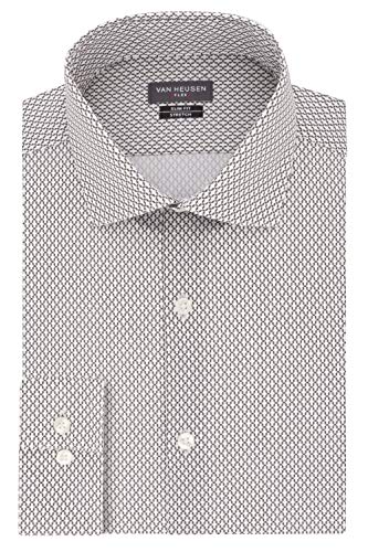 slim fit dress slacks Performance All Way Stretch Abstract Print Shirt main image 0