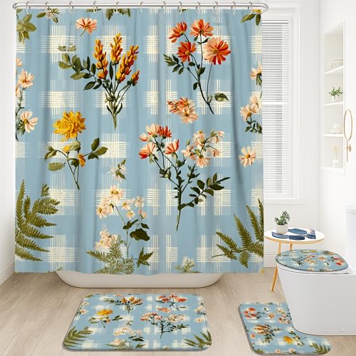 Rideaux de douche lavables grand format contre les éclaboussures