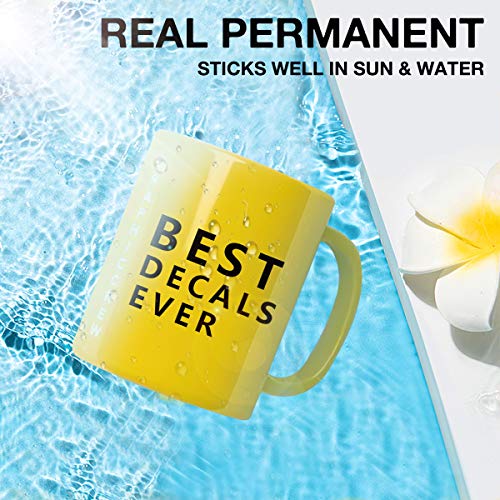 Htvront Vinyl For Cricut - 65 Pack Permanent Adhesive Vinyl Sheets Set - 55 Vinyl Sheets 12" X 12" & 10 Transfer Tape Sheets, 35 Color For Party Decoration, Sticker, Craft Cutter, Car Decal #TOP3