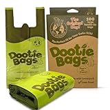 The Original Dootie Bag is Back! Pooch Approved Large Dootie Bags, Dog Poop Bags. Strong, Leakproof - EZ Tie Handles. Perfect for Dogs & Cat Litter. Pet Waste Cleanup, Swivel Bin & GoGo Stik Scoopers.