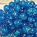 Produktbild 100 pieces 6mm Crackle Glass Beads - Turquoise - A1615 by k2-accessories Crackle Glass Beads