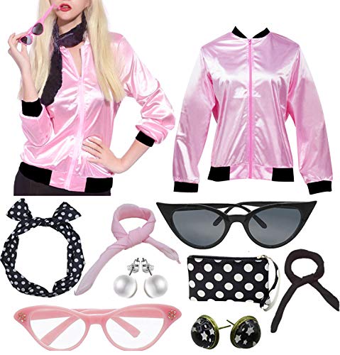Pink Lady Costume Set | Grease Movie Gift Ideas Pink Lady Costume Set