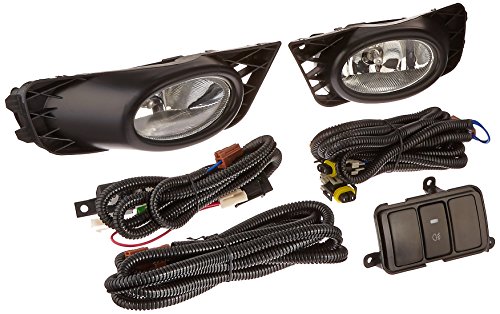 Spec-D Tuning LF-CV094OEM-RS Honda Civic Dx Ex Lx Si 4Dr Sedan Fog Lights Clear