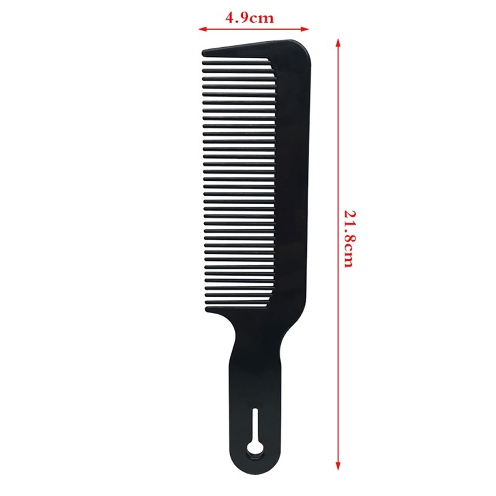 DieffematicSZ Grzebień Flat Top Clipper Combs Hairdressing Hair Cutting Styling Tool